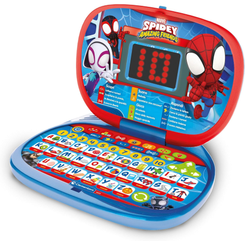 CLEMENTONI 16454 COMPUTER KID SPIDEY LAPTOP 