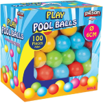 PILSAN 06-400 PALLINE IN PLASTICA MORBIDA COLORI VIVACI 100 PZ