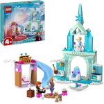 LEGO 43238 DISNEY PRINCESS Castello di Ghiaccio di Elsa di Frozen, Palazzo Giocattolo delle Principesse