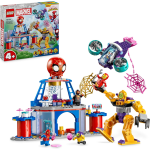 LEGO 10794 MARVEL Spidey e i Suoi Fantastici Amici Quartier Generale di Team Spidey, Veicolo e Supereroi Iron Man