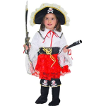 COSTUME PICCOLA PIRATA 4/5 ANNI COD.0649