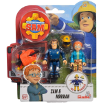 Sam il Pompiere Norman & Sam Set Figure da Gioco | Simba Toys | Fireman Sam