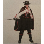 COSTUME VENDICATRICE 6/7 ANNI COD.1640