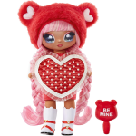 Na Na Na Surprise Serie Sweetest Heart - VALENTINA MOORE - Bambola di peluche rossa con capelli rosa