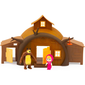 GIOCHI PREZIOSI MHA22000 MASHA E ORSO CASA CON 2 PERSONAGGI 