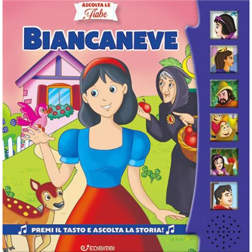 EDIBIMBI LIBRO BIANCANEVE CON SUONI