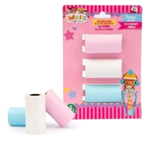 TWINNIES REFILL MINI STAMPANTE 3 ROTOLI TNN01000