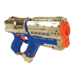 ZURU POS210092 XSHOT CHAOS Pistola METEOR ROYALE con 12 Sfere - 8 ANNI +