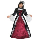 COSTUME PRINCIPESSA VAMPIRIA 6/7 ANNI COD.1830