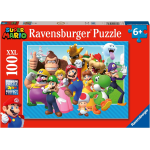 RAVENSBURGER 12001074 PUZZLES 100 SUPER MARIO - 6 ANNI +