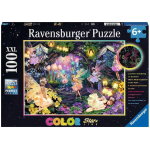 RAVENSBURGER 13293  PUZZLES 100 IL BOSCO DELLE FATE - 6 ANNI +