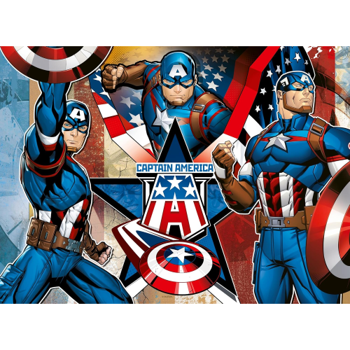 RAVENSBURGER 12001073 PUZZLES 100 PEZZI XXL AVENGERS - 6 ANNI +