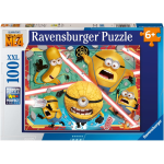 RAVENSBURGER 12001062 PUZZLES 100 PEZZI XXL MINIONS - 6 ANNI +