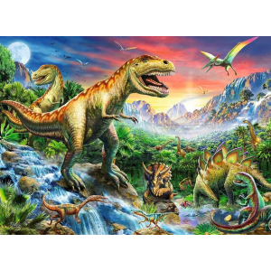 RAVENSBURGER 10665 PUZZLE 100 DINOSAURI L'ERA 