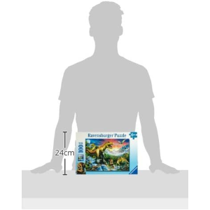 RAVENSBURGER 10665 PUZZLE 100 DINOSAURI L'ERA 