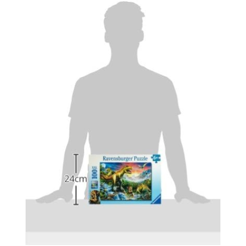 RAVENSBURGER 10665 PUZZLE 100 DINOSAURI L'ERA 