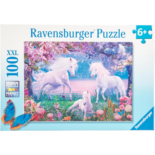 RAVENSBURGER 13347 PUZZLE 100 PEZZI UNICORNI INCANTATI - 6 ANNI +