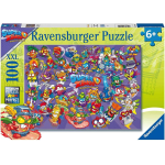 RAVENSBURGER 12914 PUZZLES 100 SUPERZINGS 