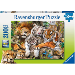 RAVENSBURGER 12721 PUZZLE 200 LA SIESTA DEI FELINI