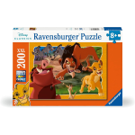 RAVERSBURGER 12001177 PUZZLES 200 PEZZI XXL RE LEONE HAKUNA MATATA - 8 ANNI +