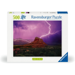 RAVENSBURGER 12000779  PUZZLE 500 PEZZI Fulmine Rosa