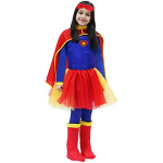 COSTUME SUPER RAGAZZA 6/7 ANNI COD.1853