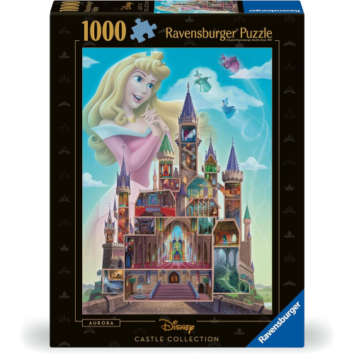 RAVENSBURGER 17338 PUZZLE 1000 DISNEY AURORA, DISNEY CASTELLO