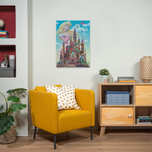 RAVENSBURGER 17338 PUZZLE 1000 DISNEY AURORA, DISNEY CASTELLO