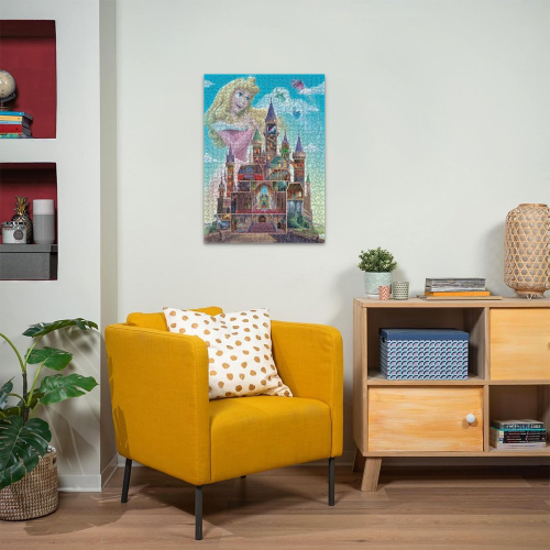 RAVENSBURGER 17338 PUZZLE 1000 DISNEY AURORA, DISNEY CASTELLO