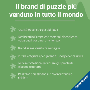 RAVENSBURGER 17338 PUZZLE 1000 DISNEY AURORA, DISNEY CASTELLO