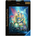 RAVENSBURGER 17337 PUZZLE 1000 DISNEY ARIEL, DISNEY CASTELLI