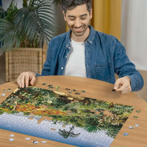 RAVENSBURGER 08538 PUZZLE 1000 BOTANICAL GARDEN, MADERA