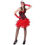 COSTUME SOUBRETTINA ADULTO TAGLIA S 40/42 COD 3391