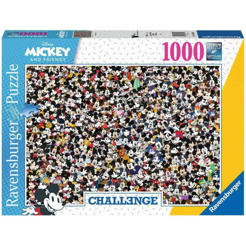 RAVENSBURGER 16774 PUZZLE 1000 DISNEY, CHALLENGE MICKEY