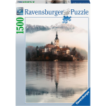 RAVENSBURGER 17437 PUZZLE 1500 ISOLA DI BLED, SLOVENIA