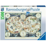 RAVENSBURGER 16290 PUZZLE 1500 MAPPAMONDO DEL 1594