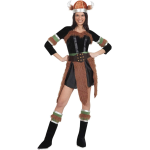 COSTUME VIKING LADY ADULTO TAGLIA 42  COD.4045