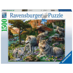 RAVENSBURGER 16598 PUZZLE 1500 LUPI IN PRIMAVERA