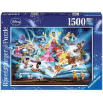 RAVENSBURGER 16318 PUZZLE 1500 DISNEY, Il Magico Libro Delle Fiabe 