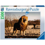 RAVENSBURGER 17107 PUZZLE 1500 IL LEONE. IL RE DEGLI ANIMALI
