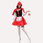 COSTUME CAPPUCCETTO ROSSO ADULTO TAGLIA 46 COD.4040