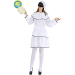 COSTUME PULCINELLA ADULTO TAGLIA M 44/46 COD.3029-A-1