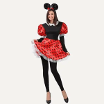 COSTUME TOPOLETTA ADULTO TAGLIA L 48/50 COD.3135