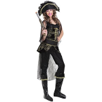 COSTUME CORSARA ADULTO TAGLIA L 48/50 COD. 4146