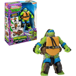 TURTLES MOVIE VEICOLO TRASFORMABILE LEONARDO - TU845100 Moto Trasformabile In Action Figure Leonardo 15 Cm