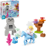 LEGO 10418 DUPLO Disney Elsa e Bruni nella Foresta Incantata, Gioco di Fantasia per Bambini e Bambine da 2 Anni in su