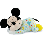 CLEMENTONI 17957 Mickey Mindfulness Plush - Peluche Disney Musicale, Rilassante, Cromoterapia, Rumori Bianchi, Luci e Melodie 0 Mesi