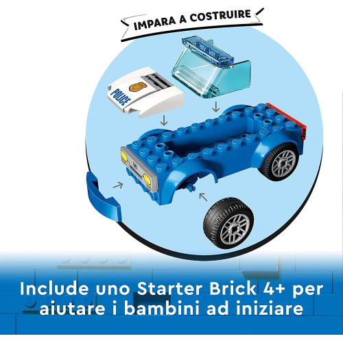 LEGO City Stazione di Polizia, Set di Costruzioni per Bambini con