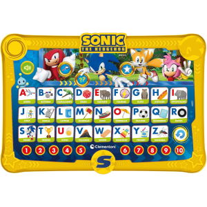 CLEMENTONI 16822 COMPUTER KID SONIC ALFABETIERE PARLANTE INTERATTIVO - 4 ANNI +
