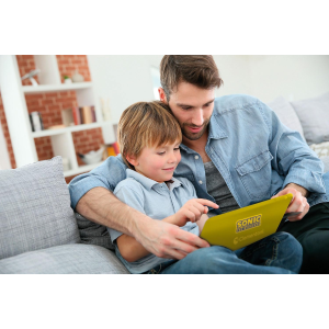 CLEMENTONI 16822 COMPUTER KID SONIC ALFABETIERE PARLANTE INTERATTIVO - 4 ANNI +